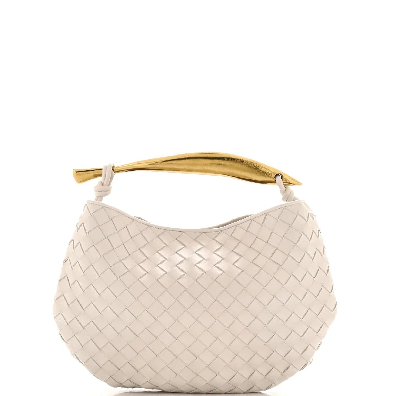 Sardine Top Handle Bag Intrecciato Nappa
