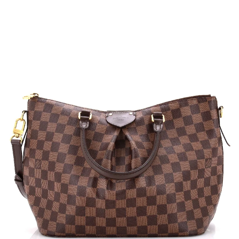 Women's Shoulder Bag with Faux Fur Strap in White for Winter StyleSiena Handbag Damier PM Women's Shoulder Bag with Faux Fur Strap in White for Winter StyleSiena Handbag Damier PM