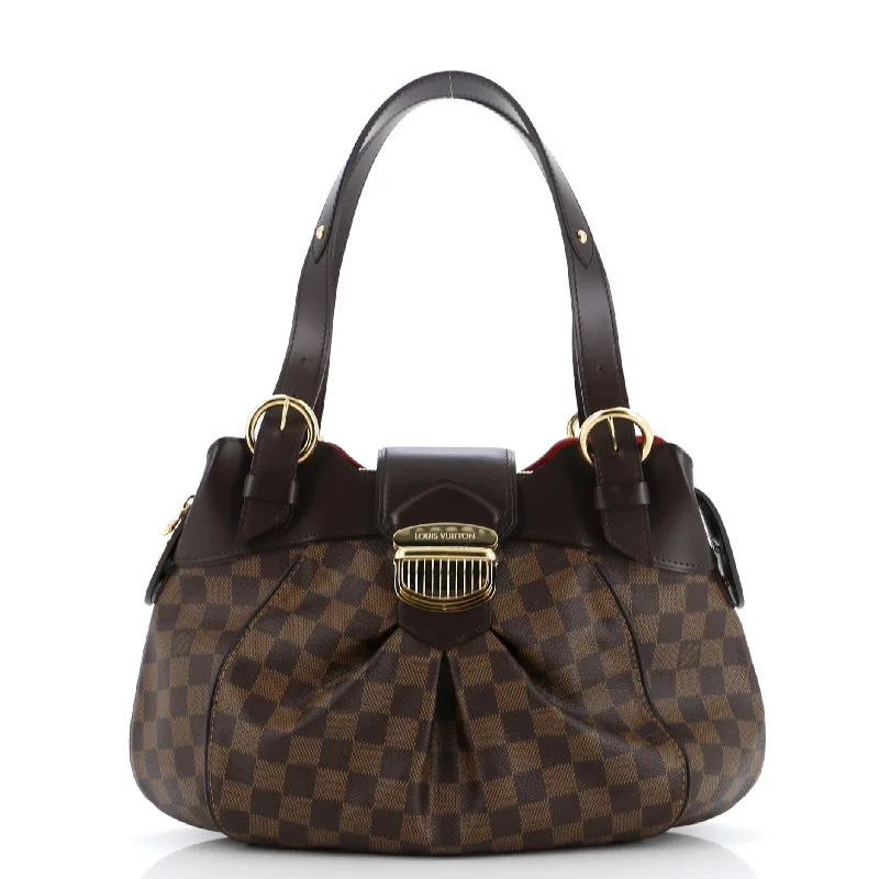 Vegan Leather Shoulder Bag in Gray for Ethical Fashion LoversSistina Handbag Damier PM Vegan Leather Shoulder Bag in Gray for Ethical Fashion LoversSistina Handbag Damier PM