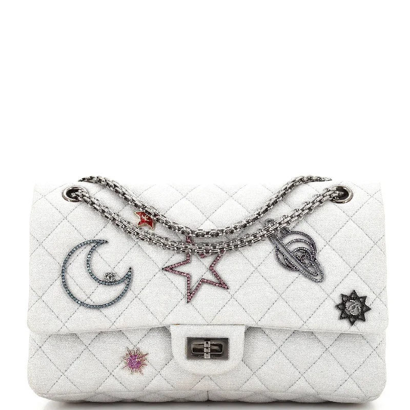 Quilted Shoulder Bag in Cream for a Classic and Elegant LookSpace Charms Reissue 2.55 Flap Bag Quilted Canvas 226 Quilted Shoulder Bag in Cream for a Classic and Elegant LookSpace Charms Reissue 2.55 Flap Bag Quilted Canvas 226