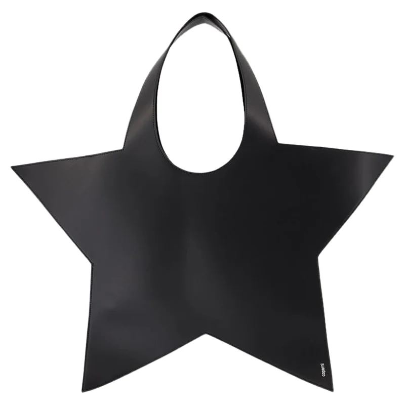Women's Tote Bag with Inner Compartments in Gray for Organizing Everyday EssentialsStar Tote Bag Shopper Bag - Coperni - Leather - Black Women's Tote Bag with Inner Compartments in Gray for Organizing Everyday EssentialsStar Tote Bag Shopper Bag - Coperni - Leather - Black