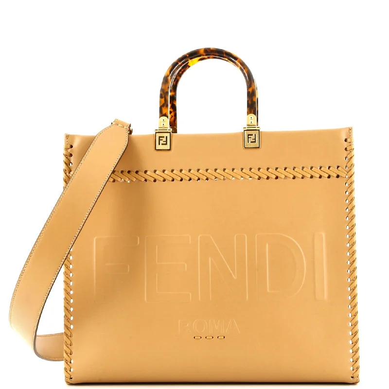 Sunshine Shopper Tote Leather Medium
