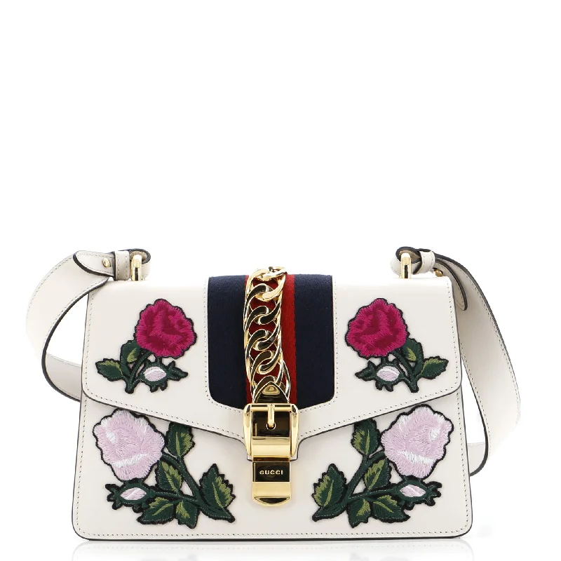 Shoulder Bag with Geometric Pattern in Multicolor for a Contemporary StyleSylvie Shoulder Bag Embroidered Leather Small Shoulder Bag with Geometric Pattern in Multicolor for a Contemporary StyleSylvie Shoulder Bag Embroidered Leather Small