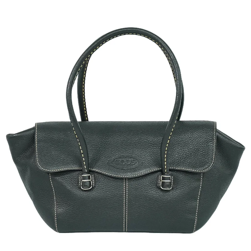 Women's Tote Bag with Inner Compartments in Gray for Organizing Everyday EssentialsTod's Leather Tote Bag (Pre-Owned) Women's Tote Bag with Inner Compartments in Gray for Organizing Everyday EssentialsTod's Leather Tote Bag (Pre-Owned)