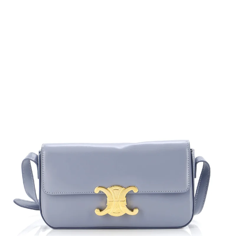 Triomphe East-West Shoulder Bag Smooth Calfskin