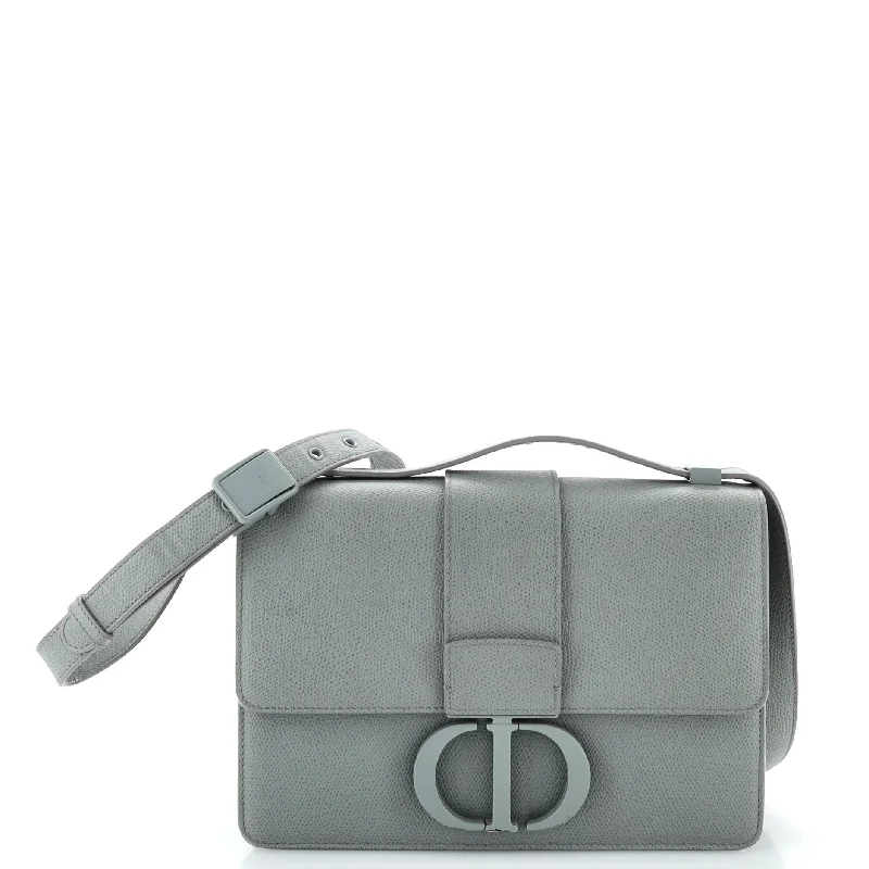 Crossbody Shoulder Bag in Black Leather with Gold Hardware for Night OutsUltra Matte 30 Montaigne Flap Bag Leather Crossbody Shoulder Bag in Black Leather with Gold Hardware for Night OutsUltra Matte 30 Montaigne Flap Bag Leather