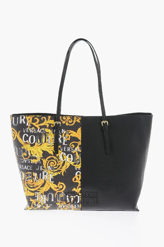 Linen Tote Bag in Natural Beige with Braided Details for a Rustic Summer EnsembleVersace Jeans Couture Baroque Printed Faux Leather Rock Cut Tote Bag Linen Tote Bag in Natural Beige with Braided Details for a Rustic Summer EnsembleVersace Jeans Couture Baroque Printed Faux Leather Rock Cut Tote Bag