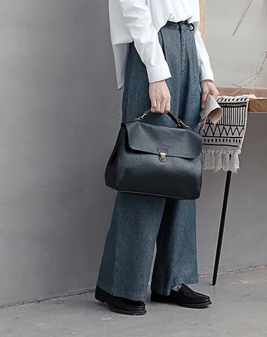 Women's Large Leather Shoulder Bag in Brown with Multiple Compartments for WorkVintage Fashion Leather Brown Black Handbag Shoulder Bag Work Purse For Women Women's Large Leather Shoulder Bag in Brown with Multiple Compartments for WorkVintage Fashion Leather Brown Black Handbag Shoulder Bag Work Purse For Women