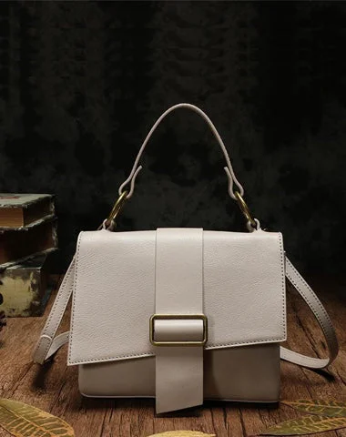 White Womens Fashion Leather Handbag Satchel Bags Stylish Brown Shoulder Purses for Ladies White Womens Fashion Leather Handbag Satchel Bags Stylish Brown Shoulder Purses for Ladies