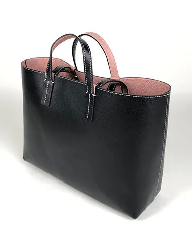 Medium - Sized Canvas Tote Bag in Navy Blue with Striped Pattern for a Nautical - Inspired LookWomens Black Leather Shoulder Tote Bags Best Tote Handbag Shopper Bags Purse for Ladies Medium - Sized Canvas Tote Bag in Navy Blue with Striped Pattern for a Nautical - Inspired LookWomens Black Leather Shoulder Tote Bags Best Tote Handbag Shopper Bags Purse for Ladies