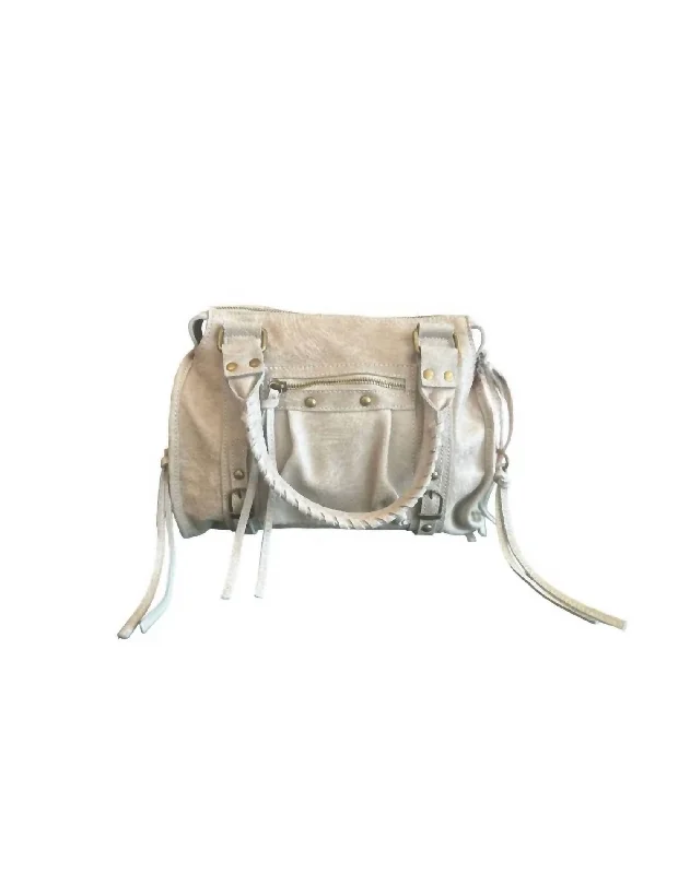 Women's Shoulder Bag with Zippered Pockets in Orange for SafetyWomen's Carina Handbag In Beige Women's Shoulder Bag with Zippered Pockets in Orange for SafetyWomen's Carina Handbag In Beige
