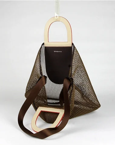 Womens Coffee Net Polyester Leather Tote Handbag Purse Polyester Tote Shoulder Bag Purse for Ladies Womens Coffee Net Polyester Leather Tote Handbag Purse Polyester Tote Shoulder Bag Purse for Ladies