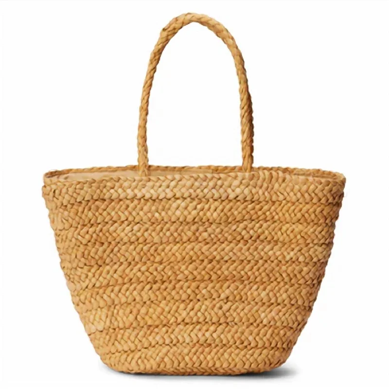 Women's Printed Tote Bag in Floral Patterns for a Spring - Themed Shopping TripWomen's Lagoon Tote Bag In Tan Women's Printed Tote Bag in Floral Patterns for a Spring - Themed Shopping TripWomen's Lagoon Tote Bag In Tan