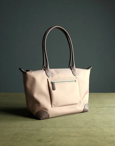 Women's Tote Bag with Zipper Closure in Red for Secure StorageWomens Light Pink Nylon Shoulder Tote Medium Pink Nylon Handbag Purse for Ladies Women's Tote Bag with Zipper Closure in Red for Secure StorageWomens Light Pink Nylon Shoulder Tote Medium Pink Nylon Handbag Purse for Ladies