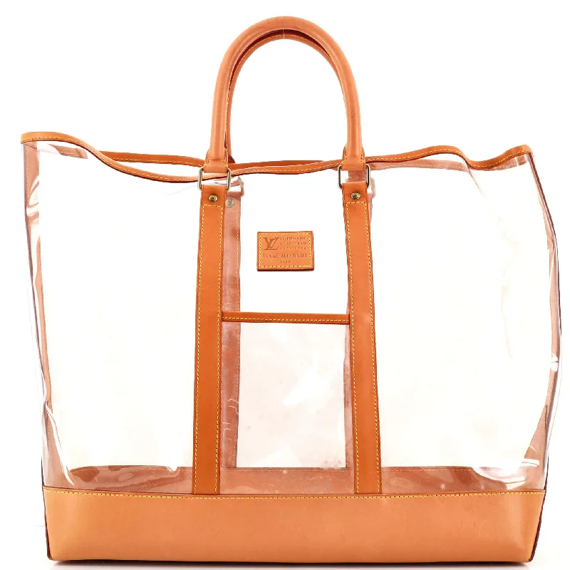 x Isaac Mizrahi Weekend Tote PVC and Leather