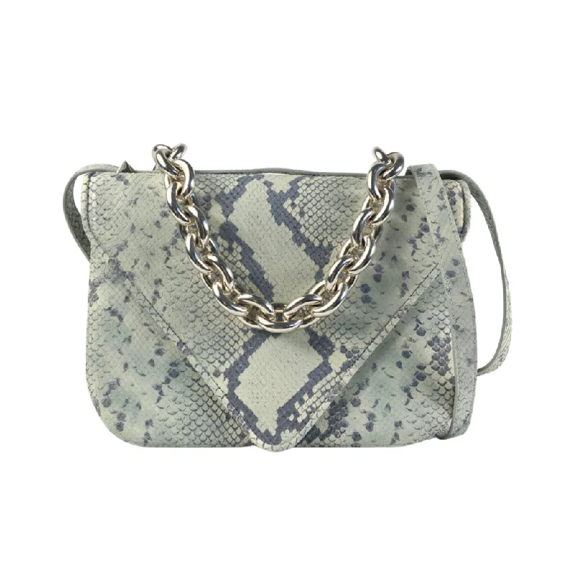 Embroidered Silk Crossbody Bag in Purple for Formal Events and WeddingsBottega Veneta Mount Python Envelope Bag