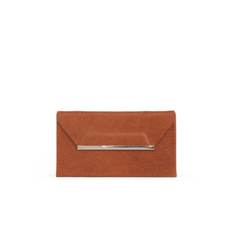 Women's Embroidered Silk Evening Bag in Navy for WeddingsNappa Dori Tan Nordic Clutch
